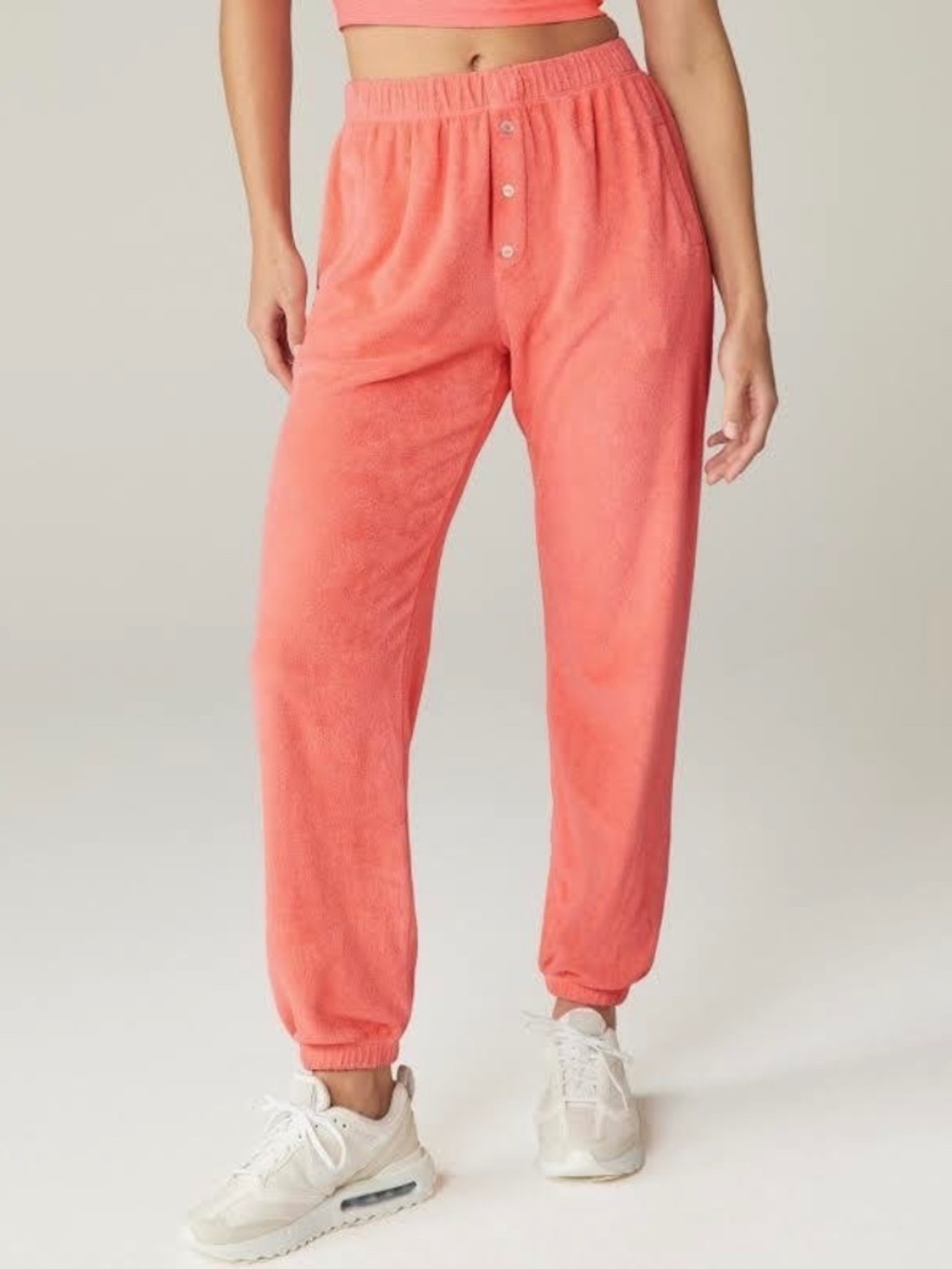 NWT BEYOND YOGA X DONNI TERRY SWEATPANTS JOGGERS, XLARGE